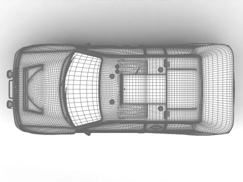 Peugeot 205 T16 Grand Raid Paris Dakar 1988 3D Model