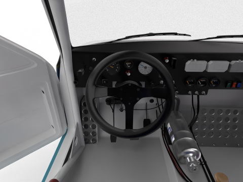 Peugeot 205 T16 Grand Raid Paris Dakar 1988 HQ Model 3D