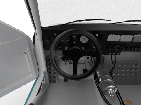 Peugeot 205 T16 Grand Raid Parigi Dakar 1988 HQ Modello 3D
