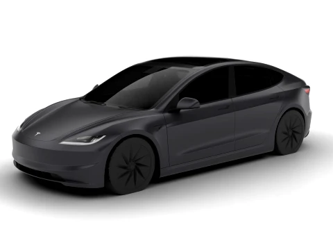 Tesla Model 3 Standard 2026 3D Model