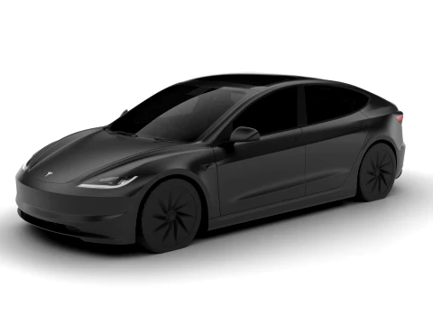 Tesla Model 3 Standard 2026 3D Model