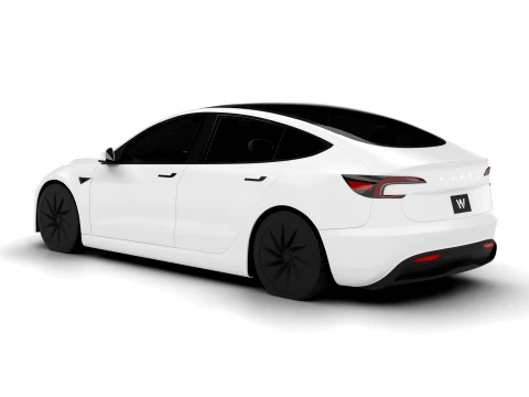 Tesla Model 3 Standard 2026 3D Model