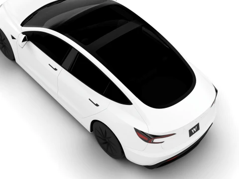 Tesla Model 3 Standard 2026 3D Model