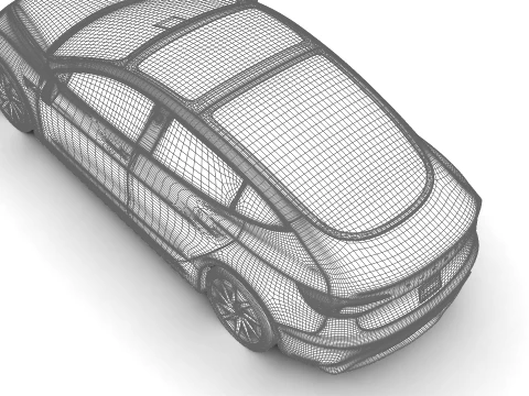Tesla Model 3 Standard 2026 3D Model