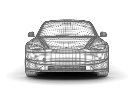 Tesla Model 3 Standard 2026 3D Model