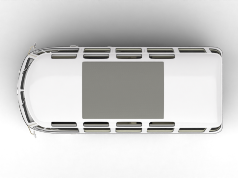 Volkswagen T1 Samba Bus 1950 Modelo 3D