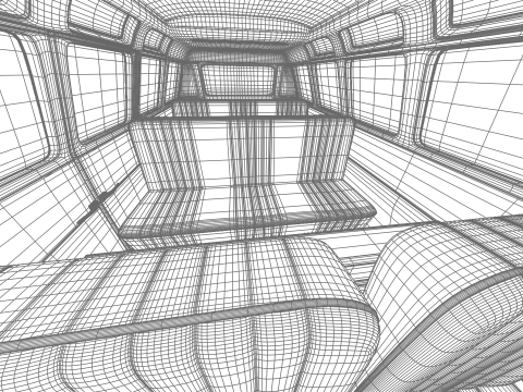 Volkswagen T1 Samba Bus 1950 Modelo 3D