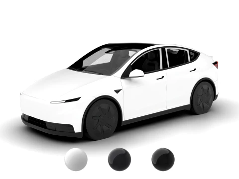 Tesla Model Y Standard 2026 3D Model