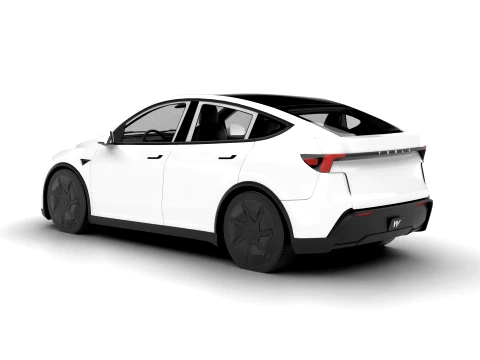 テスラ モデル Y スタンダード 2026 3Dモデル