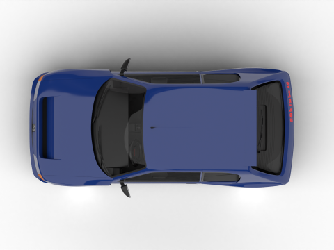Peugeot 205 Turbo 16 1984 Modelo 3D