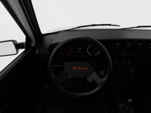 Peugeot 205 Turbo 16 1984 Modèle 3D
