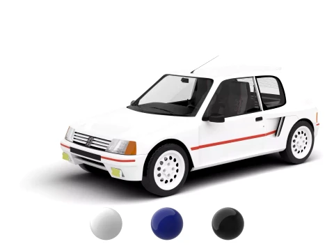 Peugeot 205 Turbo 16 1984 3D Modell