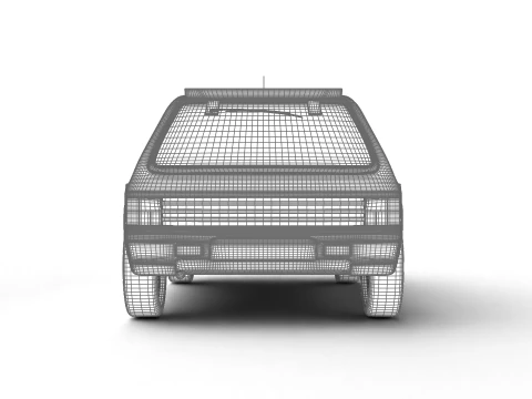 Peugeot 205 Turbo 16 1984 3D Model