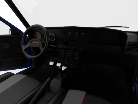 Peugeot 205 Turbo 16 1984 HQ 3D Модель