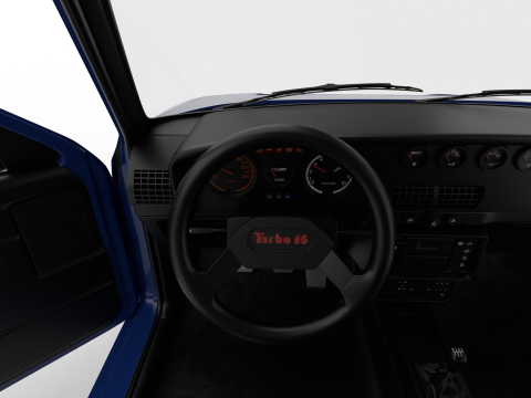 Peugeot 205 Turbo 16 1984 HQ 3D Модель
