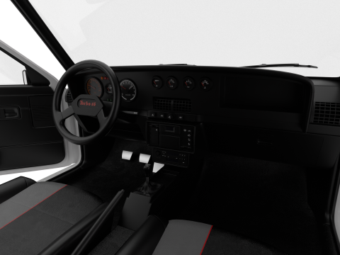 Peugeot 205 Turbo 16 1984 HQ 3D Модель