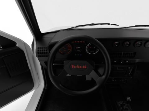 Peugeot 205 Turbo 16 1984 HQ 3D Модель