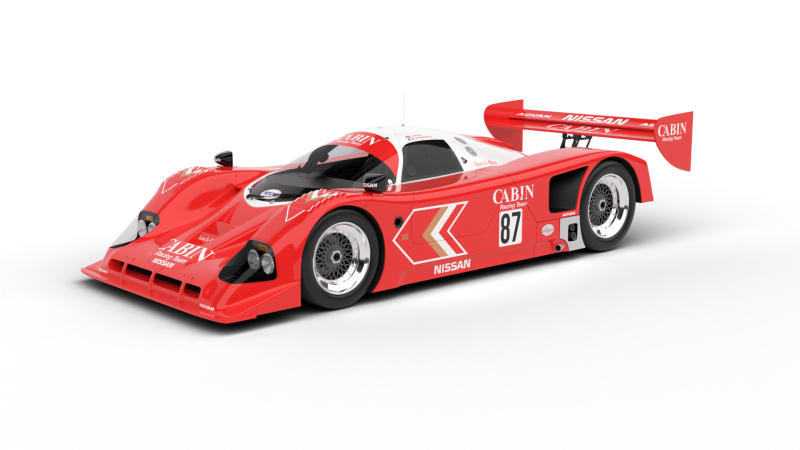 Nissan R90CK Cabin Racing 1990 3D Модель .c4d .max .obj .3ds .fbx .stl .blend