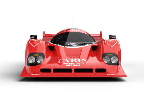 Nissan R90CK Cabin Racing 1990 3Dモデル