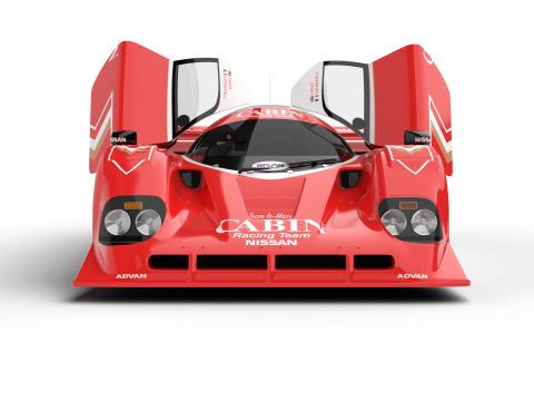 Nissan R90CK Cabin Racing 1990 HQ 3D Модель