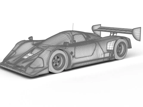 Nissan R90CK From A Racing 1990 3D Model