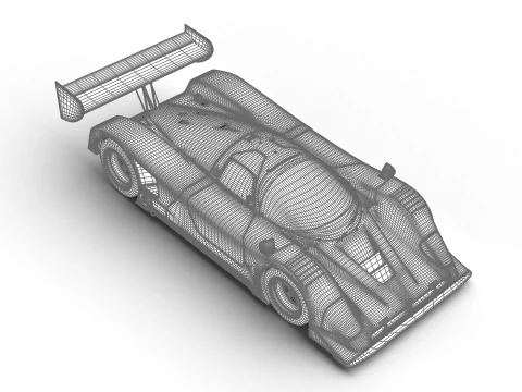 Nissan R90CK From A Racing 1990 3D Model