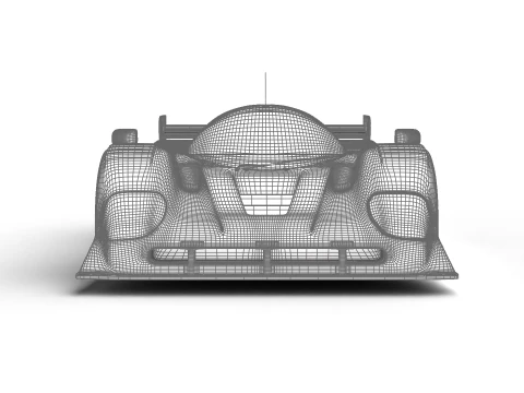 Nissan R90CK From A Racing 1990 3D Model