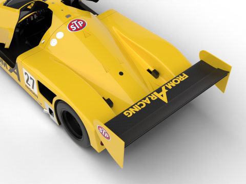 Nissan R90CK From A Racing 1990 HQ 3D-Modell