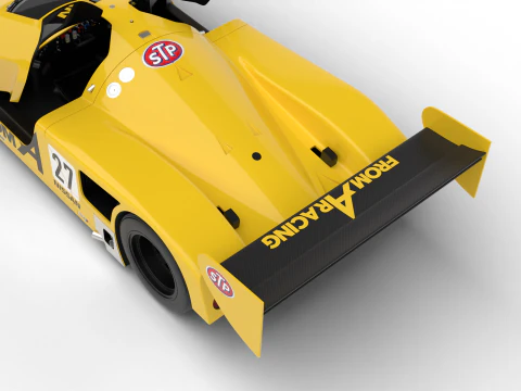 Nissan R90CK From A Racing 1990 HQ 3D Model