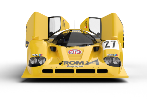 Nissan R90CK From A Racing 1990 HQ 3D-Modell