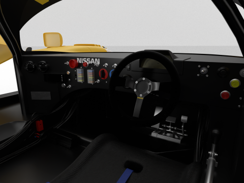 Nissan R90CK From A Racing 1990 HQ 3D-Modell