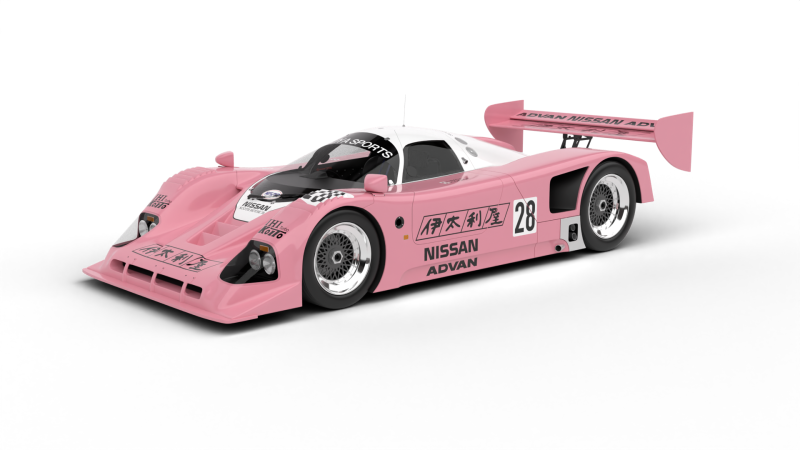 Nissan R90CK Italya Team Racing 1990 3D-Modell .c4d .max .obj .3ds .fbx .stl .blend