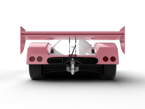 Nissan R90CK Italya Team Racing 1990 3D-Modell