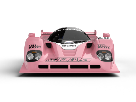 Nissan R90CK Italya Team Racing 1990 3D-Modell