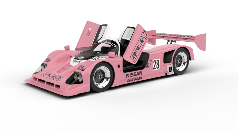 Nissan R90CK Italya Team Racing 1990 HQ 3Dモデル .c4d .max .obj .3ds .fbx .stl .blend