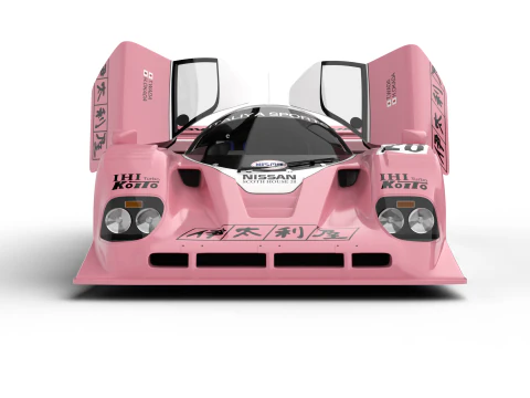 Nissan R90CK Italya Team Racing 1990 HQ 3D Model