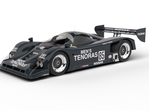 Nissan R90CK Tenoras Racing 1990 3D Модель