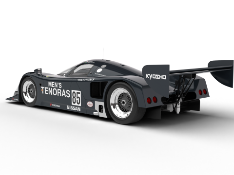 Nissan R90CK Tenoras Racing 1990 3D 모델