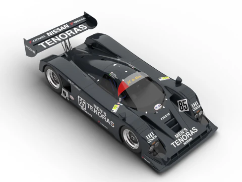 Nissan R90CK Tenoras Racing 1990 3D Model