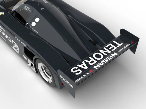 Nissan R90CK Tenoras Racing 1990 3D Model