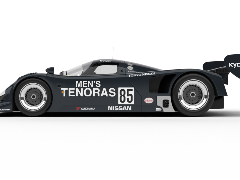Nissan R90CK Tenoras Racing 1990 3D 모델
