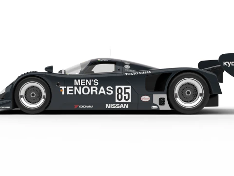 Nissan R90CK Tenoras Racing 1990 3D Model