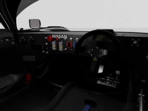 Nissan R90CK Tenoras Racing 1990 3D 모델