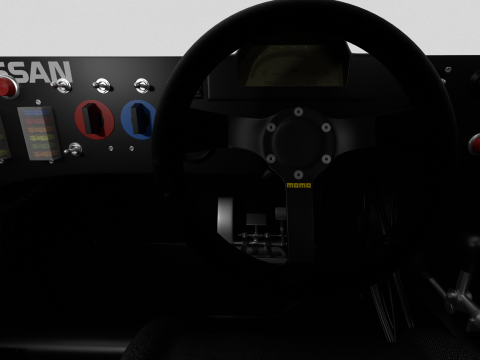 Nissan R90CK Tenoras Racing 1990 3D 모델