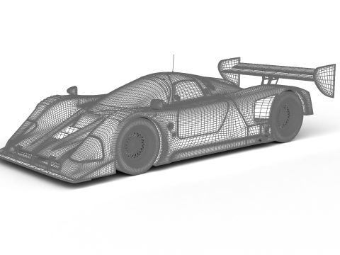 Nissan R90CK Tenoras Racing 1990 3D 모델