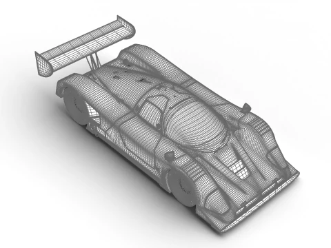 Nissan R90CK Tenoras Racing 1990 3D Model