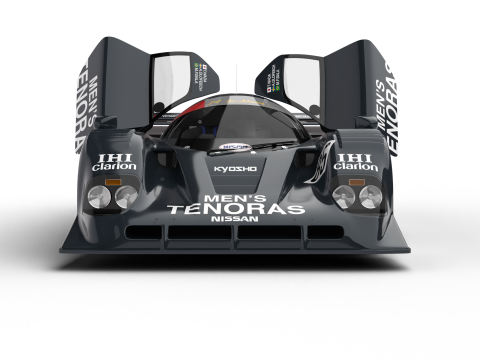 Nissan R90CK Italya Team Racing 1990 HQ 3D Model