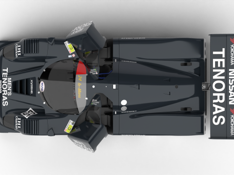 Nissan R90CK Italya Team Racing 1990 HQ 3D Model