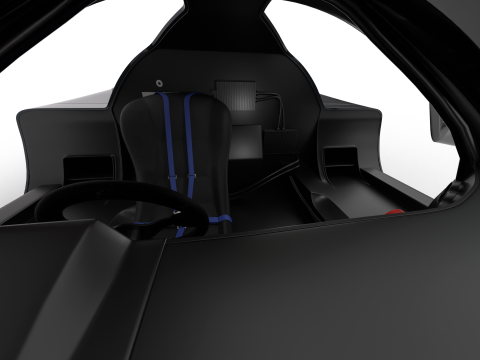 Nissan R90CK Italya Team Racing 1990 HQ 3D Model