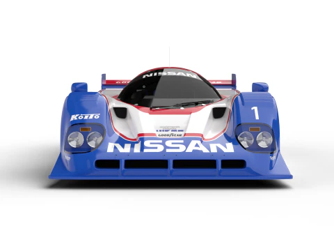 Nissan R90CK Corrida de Le Mans 1990 Modelo 3D